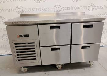 STÓŁ CHŁODNICZY JEZDNY 4 SZUFLADY AGR BOCZNY 135x70x85