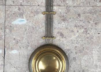 808 Wahadło rusztowe starego zegara GB Gustav Becker 11,5cm dł 33cm