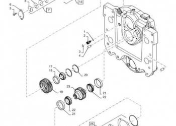 New Holland T6090 Shaft assy. 228304A2