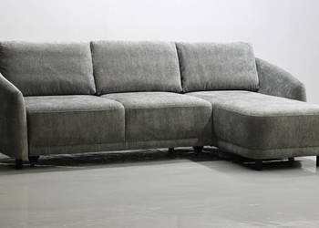 TNŁ Narożnik Z funkcją spania pojemnik na pościel poduszki salon rogówka