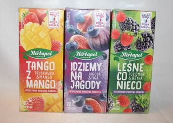 Herbapol herbata owocowa - mango truskawka , figa jagoda , poziomka jeżyna