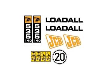 Naklejki oklejenie naklejka - JCB 535 140 LOADALL Zamiennik