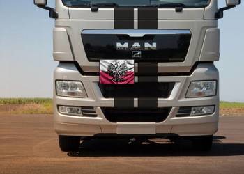 Naklejka Naklejki Polska Godło Orzeł ADR TIR druk jakość laminowana ORZEŁEK