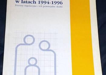 Polityka społeczna w latach 1994-1996 - S. Golinowska