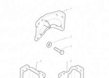 New Holland T6090 T6070 Wspornik 87430417