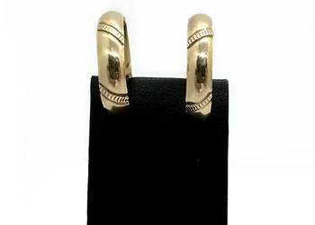 Złote Kolczyki pr. 585 2,36g