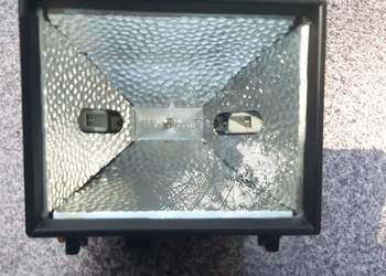 Lampa halogen reflektor 500 Watt plus dwa żarniki