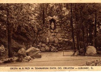 LUBLINIEC ŚL. GROTA M.B. PRZY SEMINARIUM OO. OBLATÓW SEPIA