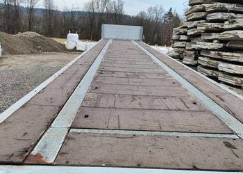 Naczepa colmulda mulda do kręgów platforma varios smithz rama ocynk