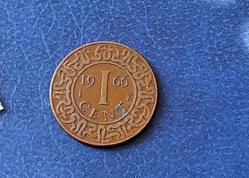 Stare monety 1 cent 1966 Surinam