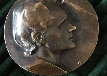 Medal brąz, Maria Skłodowska Polon UNIKAT (Ewa Olszewska )