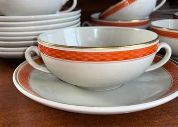 Bulionówka. Oranjga Fine Aluminia Royal Copenhagen Classic