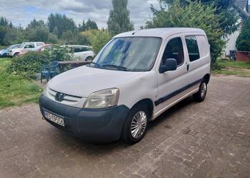 Peugeot Partner 1.6 HDI 75KM, bez DPF i dwumasy, nowa belka, VAT-1
