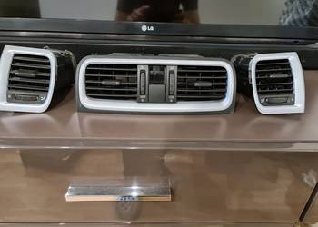 Kratki wentylacja srebrne skoda fabia 2