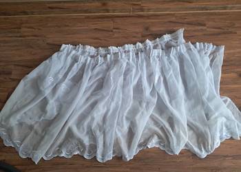 firanka na taśmie 2,65x82 cm można jeszcze rozciągnąć stan bdb