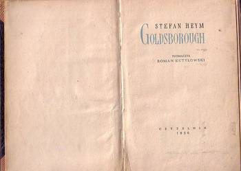 (9443) GOLDSBOROUGH – STEFAN HEYM