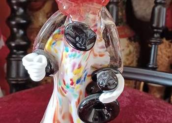 KLAUN MURANO SZKLO 3 MALUTKIE ODCZUWALNE POKAZ. PALCEM ODPRYSKI 20 WYSOKI