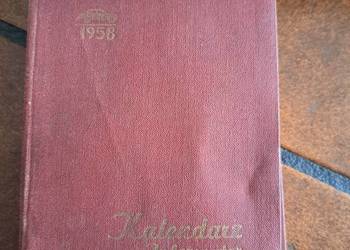 Stary kalendarz kierowcy 1958 rok