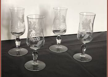 Sprzedam kieliszki szklane PRL 4 sztuki