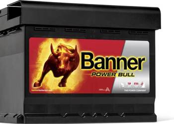 Akumulator Banner Power Bull 62Ah 550A EN PRAWY PLUS