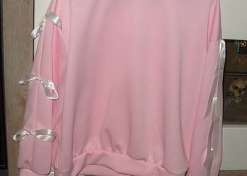 Cukierkowa bluza _masełko_ kokardki r. M/L_