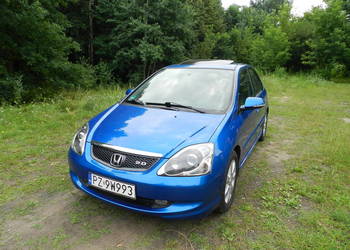 Honda Civic VII śliczny Civic 2,0i-Sport 160KM bez rdzy