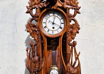 Zegar w stylu myśliwski wiszący