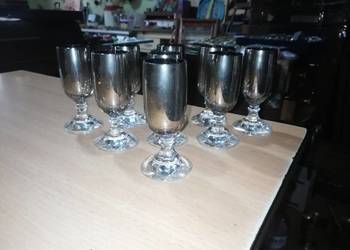 Szklane dymione kieliszki dymne Szklane dymione kieliszki dymne