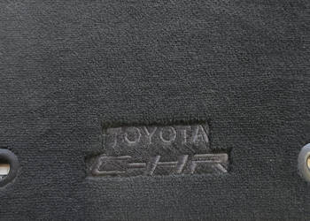 ORYGINALNE Dywaniki WELUROWE Toyota C-HR 1 GR Sport 2016-2023 MATY DO AUTA