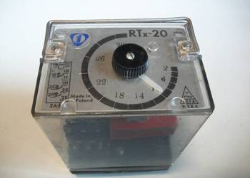 Przekażnik RTx-20 zakres 2-30 sek. 220V