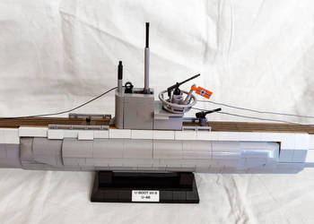 Okręt podwodny U-Boot VII B U-48 Cobi 4805, Zestaw klocków jak Lego