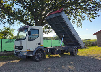 Wywrotka DAF LF 45.180, na 3 strony, ładowność 3259 kg, DMC 7,5 t manual