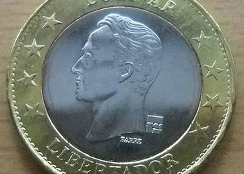 WENEZUELA-1 BOLIVAR-2018 r-ŁADNY