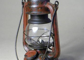 Polska lampa naftowa Jupiter 0 Huta Silesia Rybnik