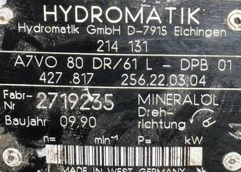 Hydromatik/Rexroth A7VO80DR (A7VO80DR/61L -DPB01) Pompa hydrauliczna