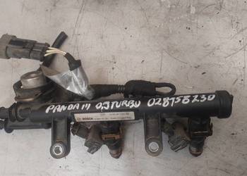 FIAT PANDA III 0,9 TWINAIT listwa wtryskowa 0280151251 wtryski 028158230