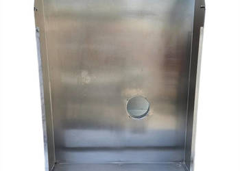 Okap nierdzewny przyścienny 78x107 cm
