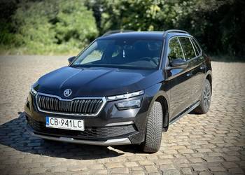 Kamiq 1.5 TSI 150KM DSG Style – full opcja, LED, hak, kamera, ASO