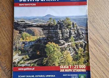 Czeska i Saksonska Szwajcaria cz. wsch. i zach.1:25 000