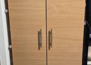 Szafa ubraniowa dwudrzwiowa garderoba 180x60x55 zadbana do pokoju