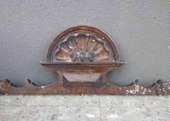 nr16 Górka korona zwieńczenie szafki lustra łóżka itp 75x29cm muszla