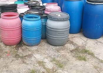 Sprzedam beczki plastikowe różne pojemności