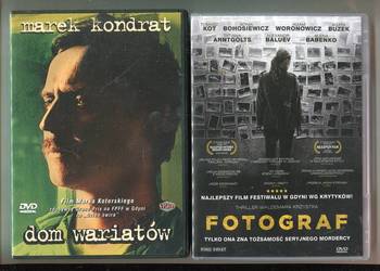 Dom wariatów + Fotograf 2 Filmy DVD