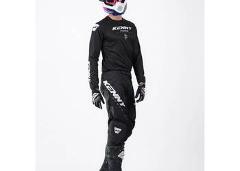 KENNY STRÓJ CROSS SPODNIE KOSZULKA BLACK  AUTOTECH