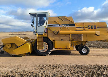 Kombajn zbożowy SAMPO Rosenlew 580 + Heder 305