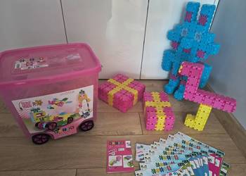 Klocki konstrukcyjne CLICS CB801  Rollerbox Glitter 800 el. kompletne