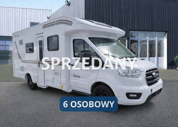 samochody kempingowe Giottiline Siena 386F - Półintegra dla 6 osób! Od ręk…