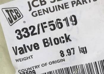Rexroth R900918518 (JCB 332/F5619) zawór hydrauliczny do JCB