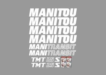 Naklejki oklejenie naklejka - MANITOU TMT25S Zamiennik