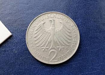 Stare monety 2 marki 1970 G Niemcy
